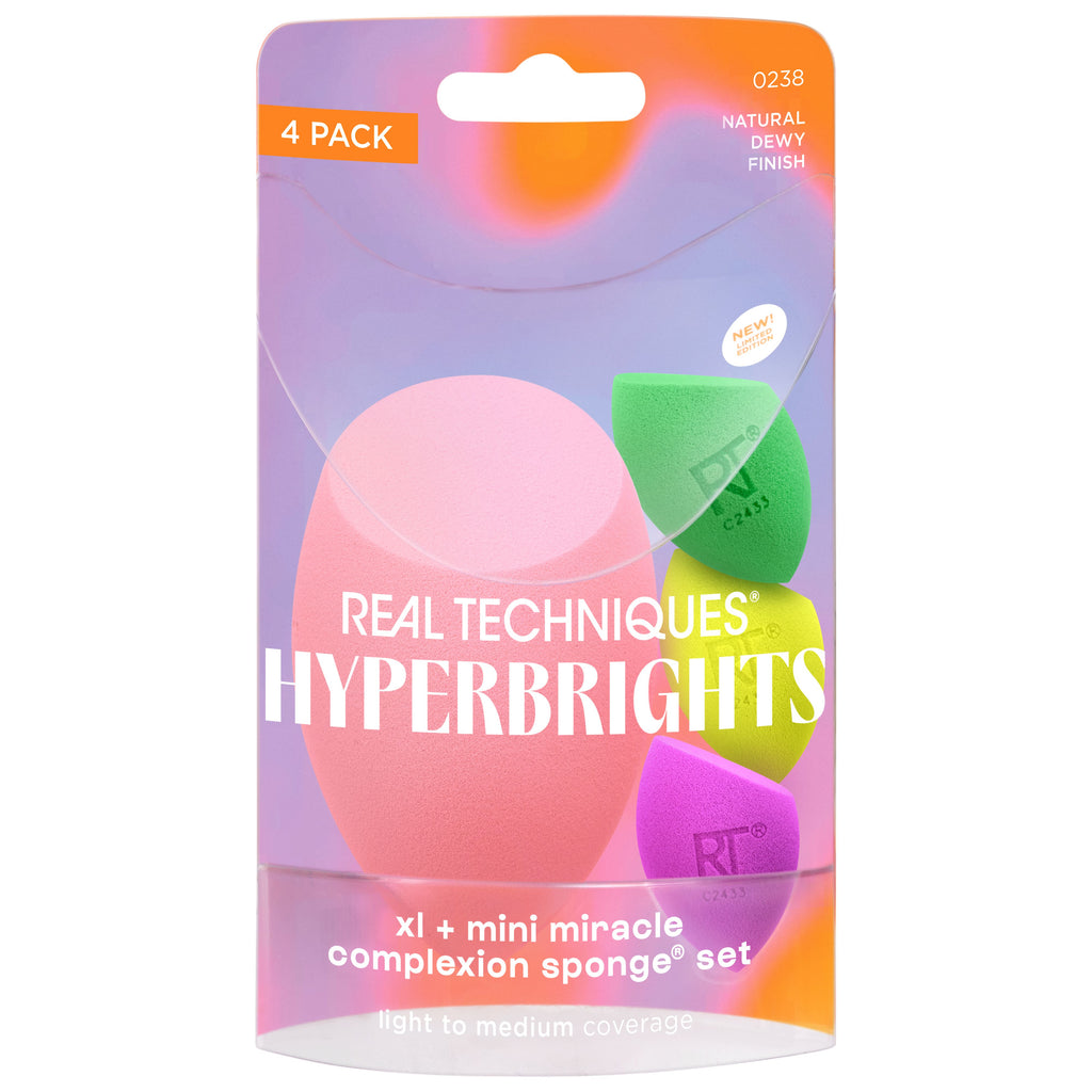 Hyperbrights XL + Mini Miracle Complexion Sponge Set