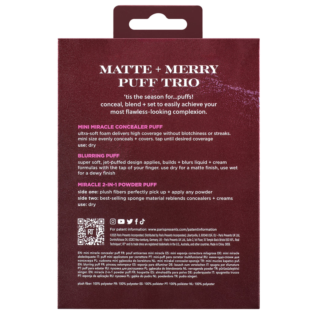 Matte + Merry Puff Trio