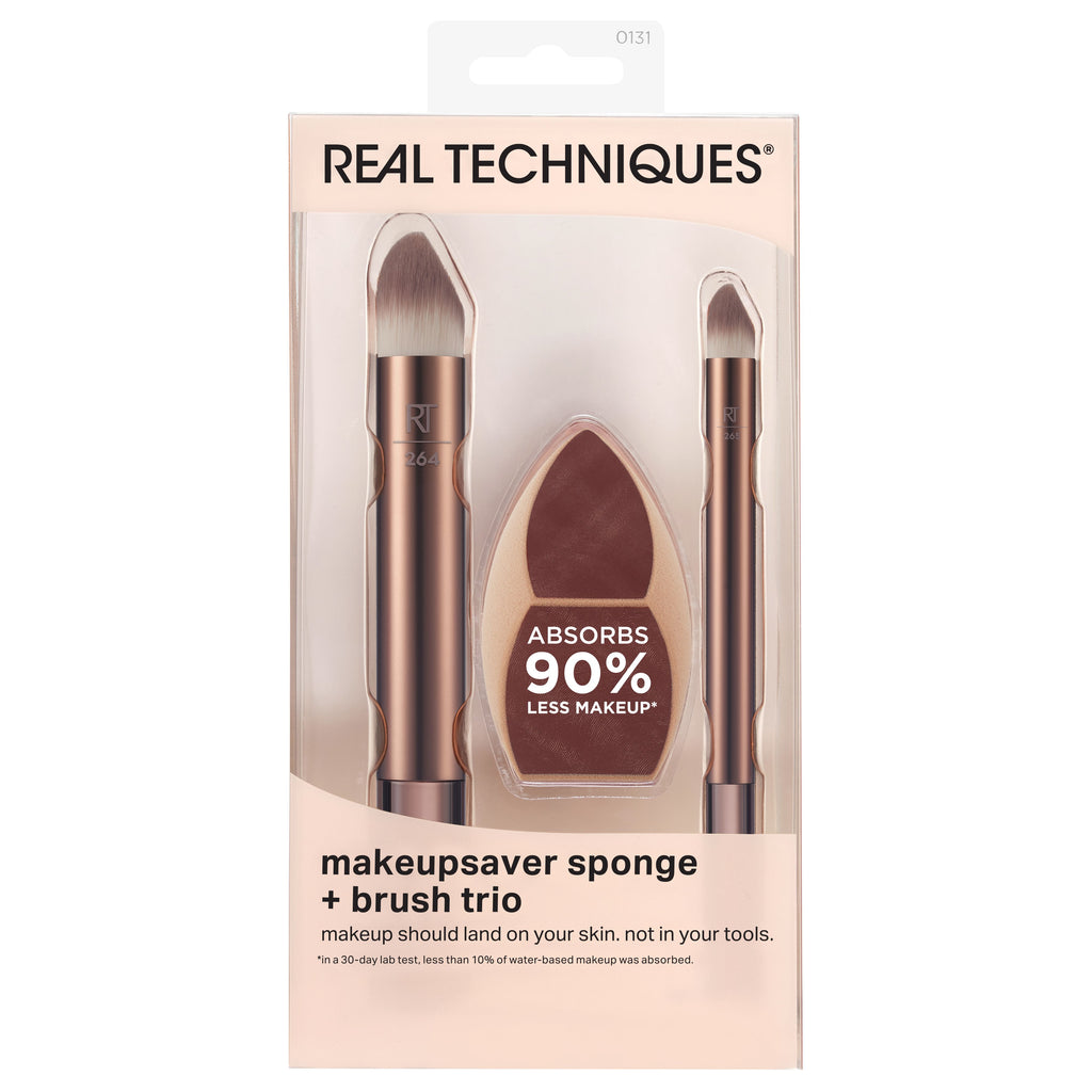 Makeupsaver Sponge + Brush Trio