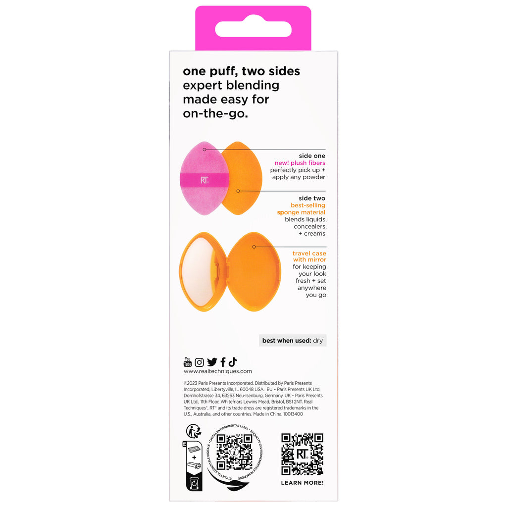 Miracle 2-In-1 Powder Puff + Travel Case