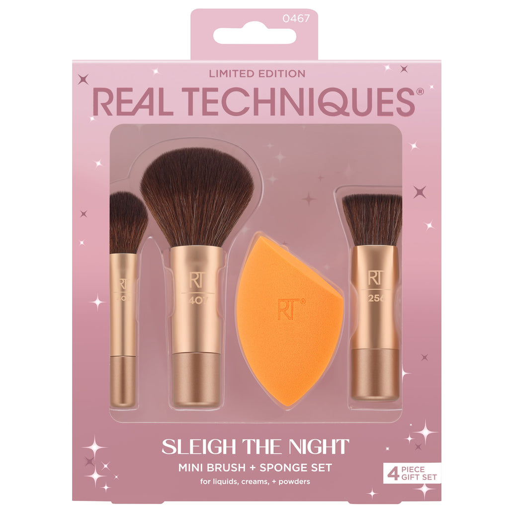 Sleigh The Night Mini Brush + Sponge Set