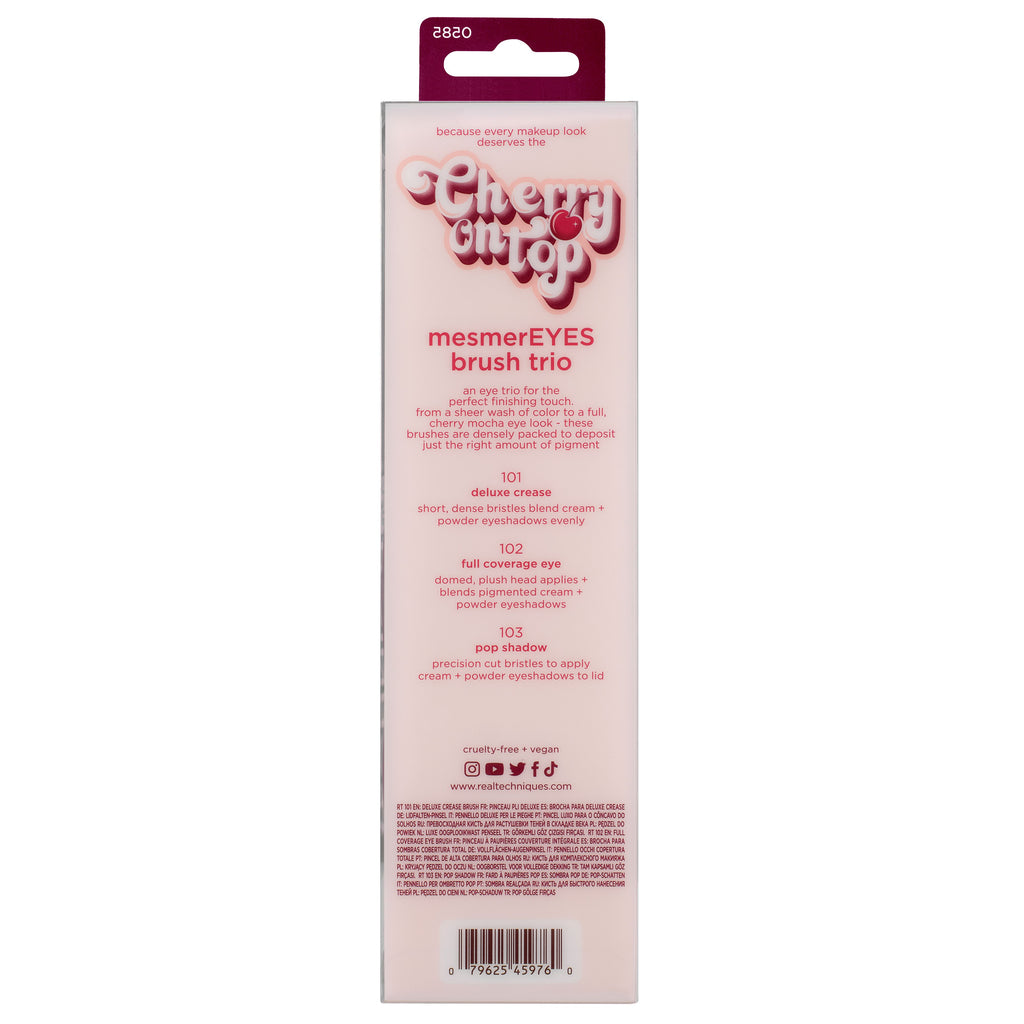 Cherry On Top MesmerEYES Brush Trio (Limited Edition)
