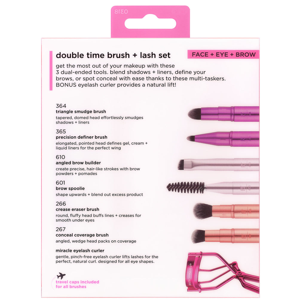 Double Time Brush + Lash Set